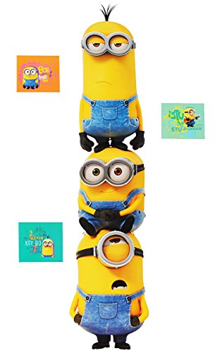 alles-meine.de GmbH 4 TLG. Set große Wandtattoo/Sticker - Minnion - Ich einfach unverbesserlich/lustiger Stapel - Wandsticker - Aufkleber für Kinderzimmer - selbstkle.. alles-meine.de GmbH 4 TLG. Set große Wandtattoo/Sticker - Minnion - Ich einfach unverbesserlich/lustiger Stapel - Wandsticker - Aufkleber für Kinderzimmer - selbstkle.. von alles-meine.de GmbH