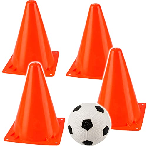 alles-meine.de GmbH 5 TLG. Set Verkehrskegel/Pylonen & Ball - wasserfest - 18 cm - für draußen - für Kinder & Hunde - Verkehrshütchen Kegel Hütchen - Verkehrszeichen/Verkeh.. alles-meine.de GmbH 5 TLG. Set Verkehrskegel/Pylonen & Ball - wasserfest - 18 cm - für draußen - für Kinder & Hunde - Verkehrshütchen Kegel Hütchen - Verkehrszeichen/Verkeh.. von alles-meine.de GmbH