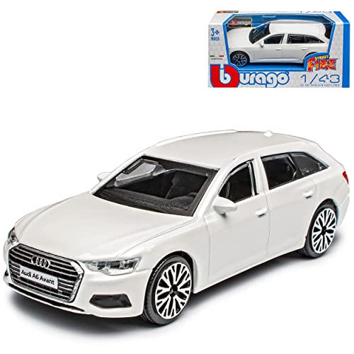 alles-meine.de GmbH A*U*D*I A6 C8 Avant Kombi Weiss Modell Ab 2018 1/43 Burago Modell Auto mit individiuellem Wunschkennzeichen alles-meine.de GmbH A*U*D*I A6 C8 Avant Kombi Weiss Modell Ab 2018 1/43 Burago Modell Auto mit individiuellem Wunschkennzeichen von alles-meine.de GmbH