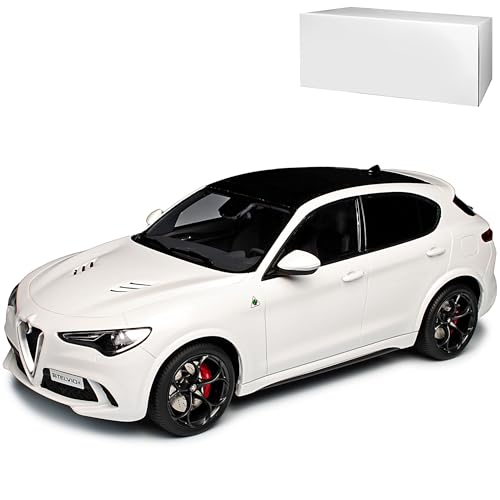 alles-meine.de GmbH Alfa Romeo Stelvio Typ 949 SUV Weiss Ab 2017 Nr 830 1/18 Otto Mobile Modell Auto mit individiuellem Wunschkennzeichen alles-meine.de GmbH Alfa Romeo Stelvio Typ 949 SUV Weiss Ab 2017 Nr 830 1/18 Otto Mobile Modell Auto mit individiuellem Wunschkennzeichen von alles-meine.de GmbH