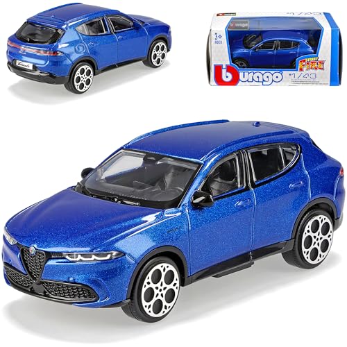 alles-meine.de GmbH Alfa Romeo Tonale Blau Metallic Ab 2022 1/43 Burago Modell Auto mit individiuellem Wunschkennzeichen alles-meine.de GmbH Alfa Romeo Tonale Blau Metallic Ab 2022 1/43 Burago Modell Auto mit individiuellem Wunschkennzeichen von alles-meine.de GmbH