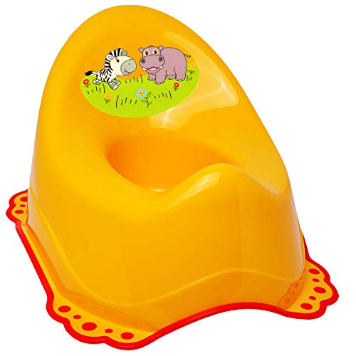 alles-meine.de GmbH Anti RUTSCH - Töpfchen/Nachttopf/Babytopf - gelb Tiere - Zebra & Nilpferd Bieco - mit großer Lehne + Spritzschutz - rutschfest antirutsch Funktion - B.. alles-meine.de GmbH Anti RUTSCH - Töpfchen/Nachttopf/Babytopf - gelb Tiere - Zebra & Nilpferd Bieco - mit großer Lehne + Spritzschutz - rutschfest antirutsch Funktion - B.. von alles-meine.de GmbH