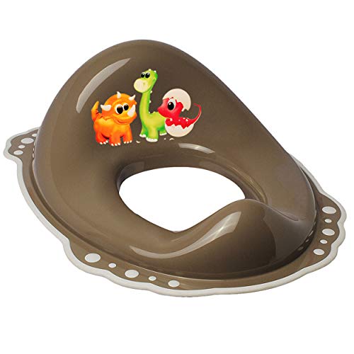 alles-meine.de GmbH Anti RUTSCH - Toilettensitz/Toilettenaufsatz/Sitzverkleinerer - braun - Dunkelbraun Tiere - Dinosaurier - Dino Bieco - Standardgröße mit Lehne & Pulle.. alles-meine.de GmbH Anti RUTSCH - Toilettensitz/Toilettenaufsatz/Sitzverkleinerer - braun - Dunkelbraun Tiere - Dinosaurier - Dino Bieco - Standardgröße mit Lehne & Pulle.. von alles-meine.de GmbH