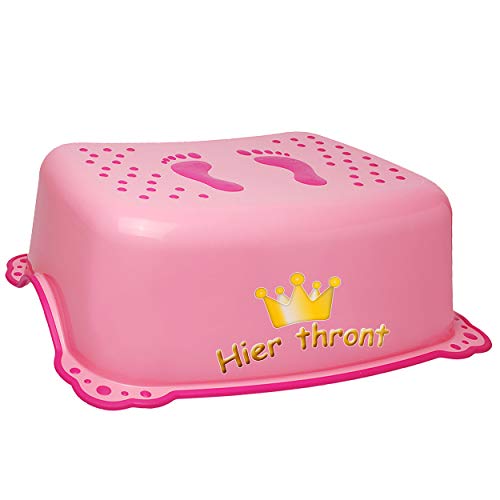 alles-meine.de GmbH Anti RUTSCH - Trittschemel/Tritthocker/Kindersitz - rosa - pink Hier thront Bieco - Tritt - Kinderschemel & Kindertritt - bis 100 kg/Fußbank - groß .. alles-meine.de GmbH Anti RUTSCH - Trittschemel/Tritthocker/Kindersitz - rosa - pink Hier thront Bieco - Tritt - Kinderschemel & Kindertritt - bis 100 kg/Fußbank - groß .. von alles-meine.de GmbH