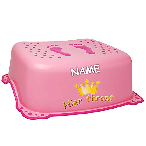alles-meine.de GmbH Anti RUTSCH - Trittschemel/Tritthocker/Kindersitz - rosa - pink Hier thront inkl. Name - Bieco - Tritt - Kinderschemel & Kindertritt - bis 100 kg/Fu.. alles-meine.de GmbH Anti RUTSCH - Trittschemel/Tritthocker/Kindersitz - rosa - pink Hier thront inkl. Name - Bieco - Tritt - Kinderschemel & Kindertritt - bis 100 kg/Fu.. von alles-meine.de GmbH