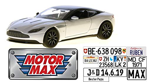 Motormax MM79345WH Aston Martin DB11 Coupe Weiss/schwarz von Motormax