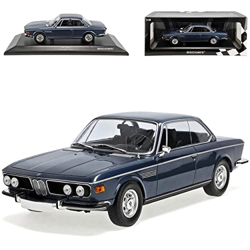 alles-meine.de GmbH B*M*W E3 2800 CS Coupe Blau Metallic 1968-1977 1/18 Minichamps Modell Auto mit individiuellem Wunschkennzeichen alles-meine.de GmbH B*M*W E3 2800 CS Coupe Blau Metallic 1968-1977 1/18 Minichamps Modell Auto mit individiuellem Wunschkennzeichen von alles-meine.de GmbH
