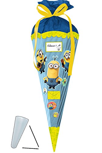 alles-meine.de GmbH BASTELSET Schultüte - Minnion - 85 cm - mit/ohne Kunststoff Spitze - Zuckertüte - incl. Rohling - Bastelschultüte - Set zum selber Basteln - Jungen Mädc.. alles-meine.de GmbH BASTELSET Schultüte - Minnion - 85 cm - mit/ohne Kunststoff Spitze - Zuckertüte - incl. Rohling - Bastelschultüte - Set zum selber Basteln - Jungen Mädc.. von alles-meine.de GmbH
