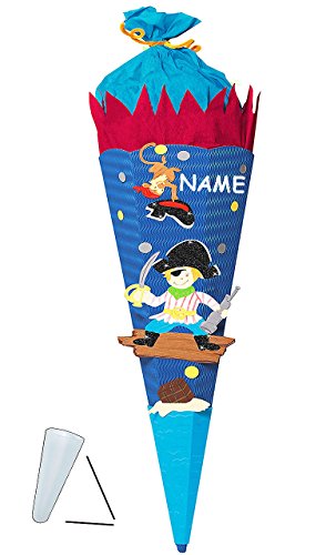 alles-meine.de GmbH BASTELSET Schultüte - Pirat - 85 cm - incl. Namen - mit/ohne Kunststoff Spitze - Zuckertüte zum selber Basteln - 6 eckig Jungen Piraten Schatztruhe Scha.. alles-meine.de GmbH BASTELSET Schultüte - Pirat - 85 cm - incl. Namen - mit/ohne Kunststoff Spitze - Zuckertüte zum selber Basteln - 6 eckig Jungen Piraten Schatztruhe Scha.. von alles-meine.de GmbH
