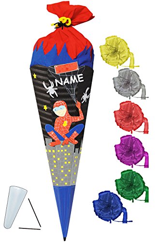 alles-meine.de GmbH BASTELSET Schultüte - Spider Figur/Mann - 85 cm - incl. Schleife + Name - mit/ohne Kunststoff Spitze - Zuckertüte - Set zum selber Basteln - 6 eckig /.. alles-meine.de GmbH BASTELSET Schultüte - Spider Figur/Mann - 85 cm - incl. Schleife + Name - mit/ohne Kunststoff Spitze - Zuckertüte - Set zum selber Basteln - 6 eckig /.. von alles-meine.de GmbH