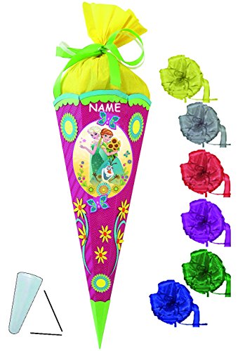 alles-meine.de GmbH BASTELSET Schultüte - die Eiskönigin - Frozen - 85 cm - incl. Schleife + Name - mit/ohne Kunststoff Spitze - Zuckertüte - Set zum selber Basteln - 6 eck.. alles-meine.de GmbH BASTELSET Schultüte - die Eiskönigin - Frozen - 85 cm - incl. Schleife + Name - mit/ohne Kunststoff Spitze - Zuckertüte - Set zum selber Basteln - 6 eck.. von alles-meine.de GmbH