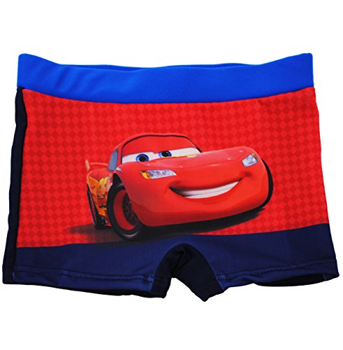 alles-meine.de GmbH Badehose/Badeshorts - Cars - Lightning McQueen/Auto - Größe 6 bis 7 Jahre - Gr. 122 bis 128 - für Jungen Kinder Badepants - Boxershorts Shorts mit Bei.. von alles-meine.de GmbH