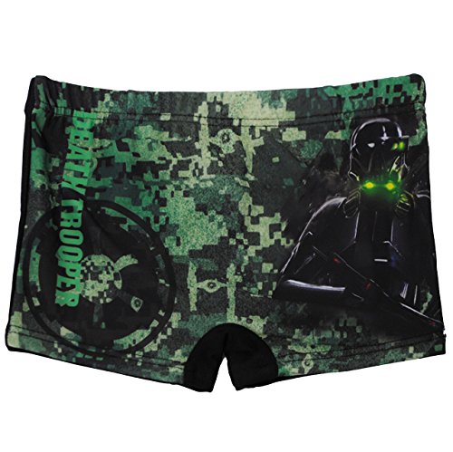 alles-meine.de GmbH Badehose/Badeshorts - Star War - Darth Vader - Größe 4 bis 5 Jahre - Gr. 110 bis 116 - für Jungen Kinder Badepants - Boxershorts Shorts mit Bein - Pants.. von alles-meine.de GmbH