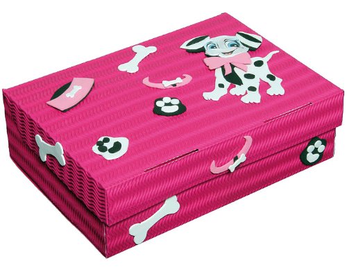 alles-meine.de GmbH Bastelset Schulbox/Kreativbox - Dalmatiner Hund Mädchen rosa pink - Schule Basteln Malbox für Kinder/Zeichenbox Schachtel/Spielzeugkiste/Box alles-meine.de GmbH Bastelset Schulbox/Kreativbox - Dalmatiner Hund Mädchen rosa pink - Schule Basteln Malbox für Kinder/Zeichenbox Schachtel/Spielzeugkiste/Box von alles-meine.de GmbH