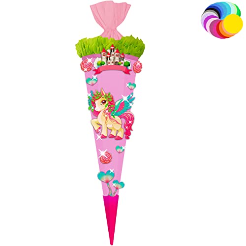 alles-meine.de GmbH Bastelset - Schultüte Farbe & Größe wählbar 70/85 / 100 cm - Einhorn/Pegasus - Farbe frei wählbar - Bastelschultüte - Zuckertüte zum selber Basteln Be.. alles-meine.de GmbH Bastelset - Schultüte Farbe & Größe wählbar 70/85 / 100 cm - Einhorn/Pegasus - Farbe frei wählbar - Bastelschultüte - Zuckertüte zum selber Basteln Be.. von alles-meine.de GmbH
