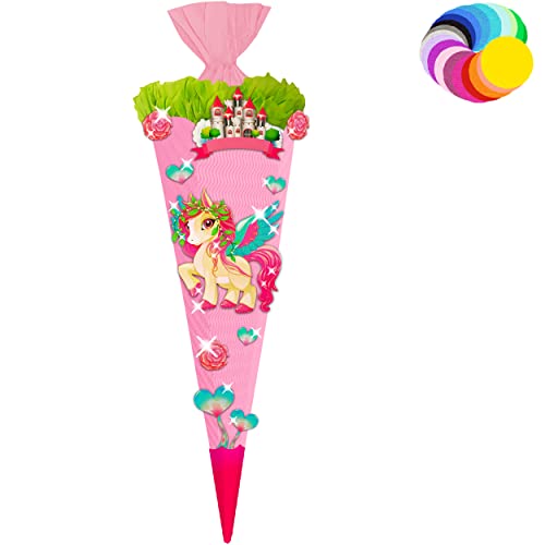 alles-meine.de GmbH Bastelset - Schultüte Farbe & Größe wählbar 70/85 / 100 cm - Einhorn/Pegasus - Farbe frei wählbar - Bastelschultüte - Zuckertüte zum selber Basteln Be.. alles-meine.de GmbH Bastelset - Schultüte Farbe & Größe wählbar 70/85 / 100 cm - Einhorn/Pegasus - Farbe frei wählbar - Bastelschultüte - Zuckertüte zum selber Basteln Be.. von alles-meine.de GmbH
