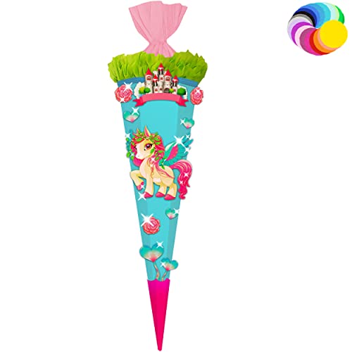 alles-meine.de GmbH Bastelset - Schultüte Farbe & Größe wählbar 70/85 / 100 cm - Einhorn/Pegasus - Farbe frei wählbar - Bastelschultüte - Zuckertüte zum selber Basteln Be.. alles-meine.de GmbH Bastelset - Schultüte Farbe & Größe wählbar 70/85 / 100 cm - Einhorn/Pegasus - Farbe frei wählbar - Bastelschultüte - Zuckertüte zum selber Basteln Be.. von alles-meine.de GmbH