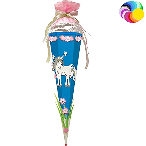 alles-meine.de GmbH Bastelset - Schultüte Farbe & Größe wählbar 70/85 / 100 cm - Einhorn - Farbe frei wählbar - Bastelschultüte - Zuckertüte zum selber Basteln Bemalen Bekl.. alles-meine.de GmbH Bastelset - Schultüte Farbe & Größe wählbar 70/85 / 100 cm - Einhorn - Farbe frei wählbar - Bastelschultüte - Zuckertüte zum selber Basteln Bemalen Bekl.. von alles-meine.de GmbH