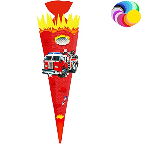 alles-meine.de GmbH Bastelset - Schultüte Farbe & Größe wählbar 70/85 / 100 cm - Feuerwehr - Farbe frei wählbar - Bastelschultüte - Zuckertüte zum selber Basteln Bemalen Be.. alles-meine.de GmbH Bastelset - Schultüte Farbe & Größe wählbar 70/85 / 100 cm - Feuerwehr - Farbe frei wählbar - Bastelschultüte - Zuckertüte zum selber Basteln Bemalen Be.. von alles-meine.de GmbH