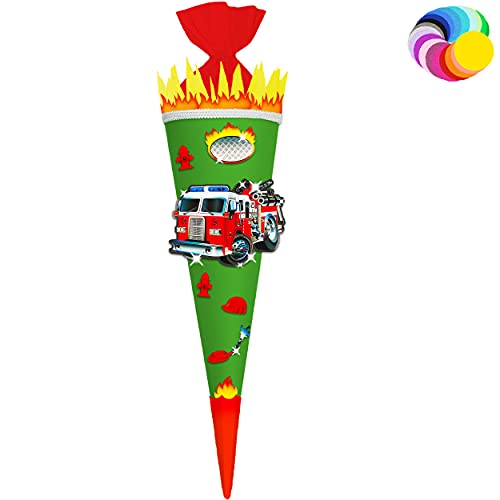alles-meine.de GmbH Bastelset - Schultüte Farbe & Größe wählbar 70/85 / 100 cm - Feuerwehr - Farbe frei wählbar - Bastelschultüte - Zuckertüte zum selber Basteln Bemalen Be.. alles-meine.de GmbH Bastelset - Schultüte Farbe & Größe wählbar 70/85 / 100 cm - Feuerwehr - Farbe frei wählbar - Bastelschultüte - Zuckertüte zum selber Basteln Bemalen Be.. von alles-meine.de GmbH