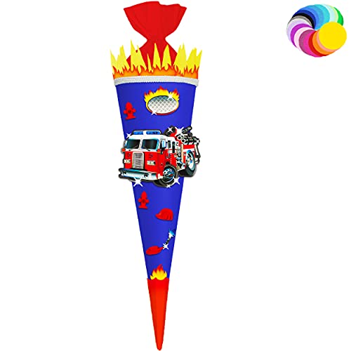 alles-meine.de GmbH Bastelset - Schultüte Farbe & Größe wählbar 70/85 / 100 cm - Feuerwehr - Farbe frei wählbar - Bastelschultüte - Zuckertüte zum selber Basteln Bemalen Be.. alles-meine.de GmbH Bastelset - Schultüte Farbe & Größe wählbar 70/85 / 100 cm - Feuerwehr - Farbe frei wählbar - Bastelschultüte - Zuckertüte zum selber Basteln Bemalen Be.. von alles-meine.de GmbH