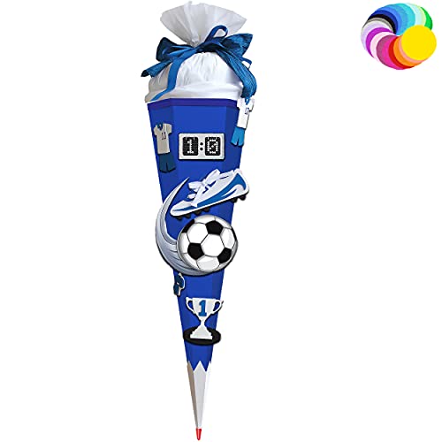 alles-meine.de GmbH Bastelset - Schultüte Farbe & Größe wählbar 70/85 / 100 cm - Fussball - Farbe frei wählbar - Bastelschultüte - Zuckertüte zum selber Basteln Bemalen Bek.. alles-meine.de GmbH Bastelset - Schultüte Farbe & Größe wählbar 70/85 / 100 cm - Fussball - Farbe frei wählbar - Bastelschultüte - Zuckertüte zum selber Basteln Bemalen Bek.. von alles-meine.de GmbH