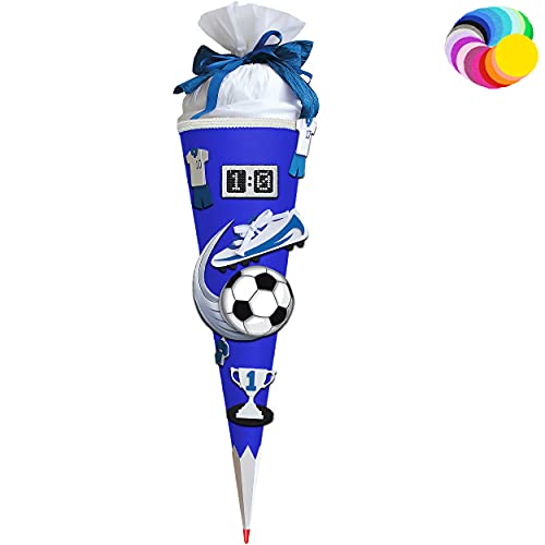 alles-meine.de GmbH Bastelset - Schultüte Farbe & Größe wählbar 70/85 / 100 cm - Fussball - Farbe frei wählbar - Bastelschultüte - Zuckertüte zum selber Basteln Bemalen Bek.. alles-meine.de GmbH Bastelset - Schultüte Farbe & Größe wählbar 70/85 / 100 cm - Fussball - Farbe frei wählbar - Bastelschultüte - Zuckertüte zum selber Basteln Bemalen Bek.. von alles-meine.de GmbH