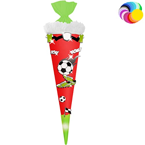 alles-meine.de GmbH Bastelset - Schultüte Farbe & Größe wählbar 70/85 / 100 cm - Fussball - Farbe frei wählbar - Bastelschultüte - Zuckertüte zum selber Basteln Bemalen Bek.. alles-meine.de GmbH Bastelset - Schultüte Farbe & Größe wählbar 70/85 / 100 cm - Fussball - Farbe frei wählbar - Bastelschultüte - Zuckertüte zum selber Basteln Bemalen Bek.. von alles-meine.de GmbH