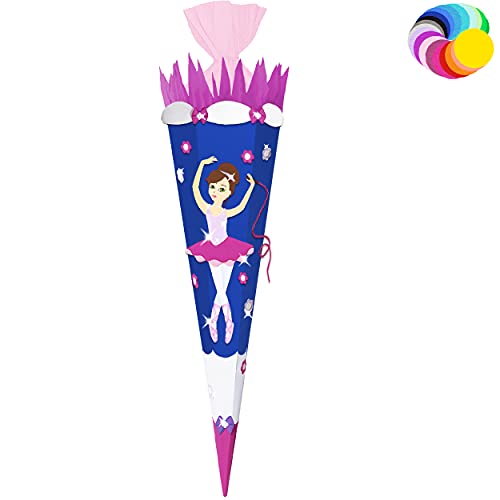 alles-meine.de GmbH Bastelset - Schultüte Farbe & Größe wählbar 70/85 / 100 cm - Tänzerin - Ballerina - Farbe frei wählbar - Bastelschultüte - Zuckertüte zum selber Basteln.. alles-meine.de GmbH Bastelset - Schultüte Farbe & Größe wählbar 70/85 / 100 cm - Tänzerin - Ballerina - Farbe frei wählbar - Bastelschultüte - Zuckertüte zum selber Basteln.. von alles-meine.de GmbH