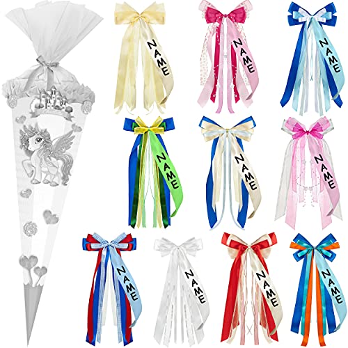 alles-meine.de GmbH Bastelset - Schultüte Farbe & Größe wählbar 70/85 / 100 cm - passende Bänder Schleife - inkl. Name - Einhorn/Pegasus - Farbe frei wählbar - Bastelschu.. alles-meine.de GmbH Bastelset - Schultüte Farbe & Größe wählbar 70/85 / 100 cm - passende Bänder Schleife - inkl. Name - Einhorn/Pegasus - Farbe frei wählbar - Bastelschu.. von alles-meine.de GmbH