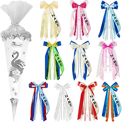 alles-meine.de GmbH Bastelset - Schultüte Farbe & Größe wählbar 70/85 / 100 cm - passende Bänder Schleife - inkl. Name - lustiger Flamingo - Farbe frei wählbar - Bastelschu.. alles-meine.de GmbH Bastelset - Schultüte Farbe & Größe wählbar 70/85 / 100 cm - passende Bänder Schleife - inkl. Name - lustiger Flamingo - Farbe frei wählbar - Bastelschu.. von alles-meine.de GmbH