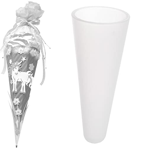 alles-meine.de GmbH Bastelset - Schultüte Farbe & Größe wählbar 70/85 / 100 cm - passende Kunststoff Kappe/Spitze - Einhorn - Farbe frei wählbar - Einhorn - Bastelschultü.. von alles-meine.de GmbH