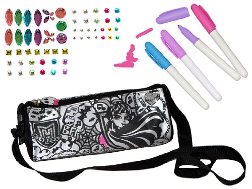 alles-meine.de GmbH Bastelset zum Bemalen für Umhängetasche/Schultertasche - Monster High - Schlamper Etui Kinder Federtasche Schlamperrolle Vampir alles-meine.de GmbH Bastelset zum Bemalen für Umhängetasche/Schultertasche - Monster High - Schlamper Etui Kinder Federtasche Schlamperrolle Vampir von alles-meine.de GmbH