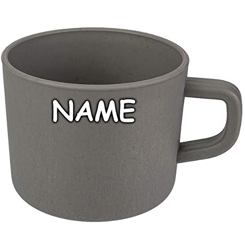 alles-meine.de GmbH Becher - Farbe wählbar - Kunststoff - 2 Stück - Henkelbecher - Trinkbecher - grau - anthrazit - inkl. Name - Kinder & Erwachsene - 200 ml - 0,2 Liter - Trinkl.. alles-meine.de GmbH Becher - Farbe wählbar - Kunststoff - 2 Stück - Henkelbecher - Trinkbecher - grau - anthrazit - inkl. Name - Kinder & Erwachsene - 200 ml - 0,2 Liter - Trinkl.. von alles-meine.de GmbH