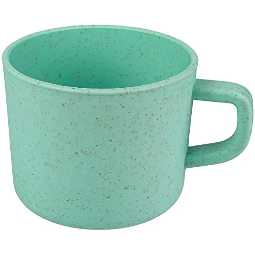 alles-meine.de GmbH Becher - Farbe wählbar - Kunststoff - Henkelbecher - Trinkbecher - türkis - Kinder & Erwachsene - 200 ml - 0,2 Liter - Trinklerntasse - Kunststoff - Plastik -.. von alles-meine.de GmbH