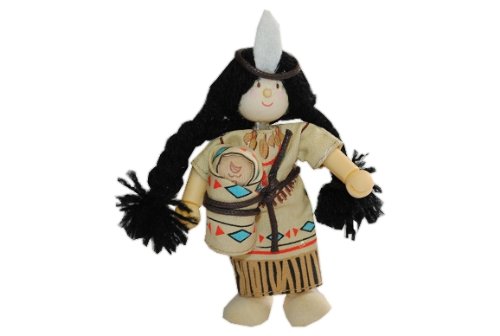 alles-meine.de GmbH Biegepuppe Holz - Indianerin - mit Baby Budkins für Puppenhaus und Puppenstube alles-meine.de GmbH Biegepuppe Holz - Indianerin - mit Baby Budkins für Puppenhaus und Puppenstube von alles-meine.de GmbH