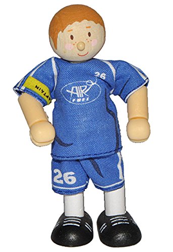 alles-meine.de GmbH Biegepuppe aus Holz - Fußballer/Fußballspieler - Budkins für Puppenhaus und Puppenstube Puppe Fußball Biegepuppen Biegepüppchen alles-meine.de GmbH Biegepuppe aus Holz - Fußballer/Fußballspieler - Budkins für Puppenhaus und Puppenstube Puppe Fußball Biegepuppen Biegepüppchen von alles-meine.de GmbH