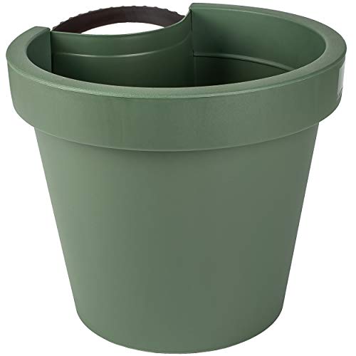 alles-meine.de GmbH Blumentöpfe - Modell & Farbwahl - 5 Stück Rohr & Stangen - Blumenkästen - grün - dunkelgrün Oliv - RUND - 24 cm - Regenrohr/Fallrohr - Pflanzgefäß - Gelän.. alles-meine.de GmbH Blumentöpfe - Modell & Farbwahl - 5 Stück Rohr & Stangen - Blumenkästen - grün - dunkelgrün Oliv - RUND - 24 cm - Regenrohr/Fallrohr - Pflanzgefäß - Gelän.. von alles-meine.de GmbH