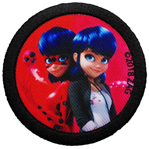 alles-meine.de GmbH Bügelbild - Miracul. - Geschichten von Ladybug und Cat Noir - 6,7 cm * 6,7 cm - Aufnäher/Applikation/Aufbügler - gestickter Flicken - Bügelflicken/Hosen.. alles-meine.de GmbH Bügelbild - Miracul. - Geschichten von Ladybug und Cat Noir - 6,7 cm * 6,7 cm - Aufnäher/Applikation/Aufbügler - gestickter Flicken - Bügelflicken/Hosen.. von alles-meine.de GmbH