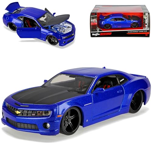 alles-meine.de GmbH Chevrolet Chevy Camaro SS RS Blau Tuning 6. Generation 2009-2016 1/24 Modell Auto mit individiuellem Wunschkennzeichen alles-meine.de GmbH Chevrolet Chevy Camaro SS RS Blau Tuning 6. Generation 2009-2016 1/24 Modell Auto mit individiuellem Wunschkennzeichen von alles-meine.de GmbH
