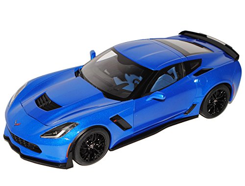 alles-meine.de GmbH Chevrolet Corvette C7 Z06 Coupe Blau Ab 2013 71265 1/18 AutoArt Modell Auto mit individiuellem Wunschkennzeichen von alles-meine.de GmbH