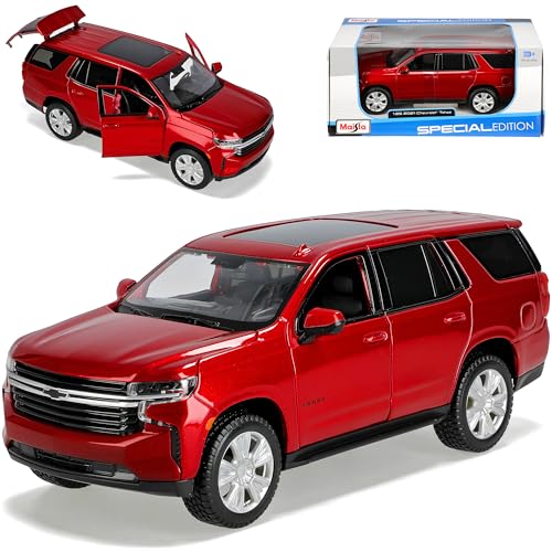alles-meine.de GmbH Chevrolet Tahoe GMTT1 Rot SUV 5. Generation Ab 2020 1/26 1/24 Modell Auto mit individiuellem Wunschkennzeichen alles-meine.de GmbH Chevrolet Tahoe GMTT1 Rot SUV 5. Generation Ab 2020 1/26 1/24 Modell Auto mit individiuellem Wunschkennzeichen von alles-meine.de GmbH