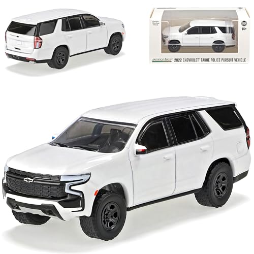 alles-meine.de GmbH Chevrolet Tahoe GMTT1 Weiss Police Pursuit Vehicle SUV 5. Generation Ab 2020 1/64 Greenlight Modell Auto mit individiuellem Wunschkennzeichen alles-meine.de GmbH Chevrolet Tahoe GMTT1 Weiss Police Pursuit Vehicle SUV 5. Generation Ab 2020 1/64 Greenlight Modell Auto mit individiuellem Wunschkennzeichen von alles-meine.de GmbH