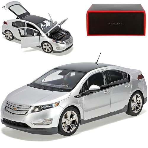 alles-meine.de GmbH Chevrolet Volt Switchblade Silber Ab 2010 Baugleich Opel Ampera 1/18 Kyosho Modell Auto mit individiuellem Wunschkennzeichen von alles-meine.de GmbH