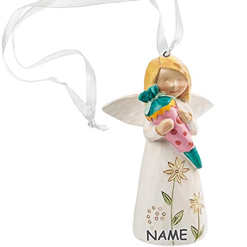 alles-meine.de GmbH Deko Figur/Anhänger Engel/Schutzengel - mit Schultüte/Zuckertüte - inkl. Name - 9 cm - aus Stein - Kunstharz/Polyresin - Glücksbringer für Schulkind.. alles-meine.de GmbH Deko Figur/Anhänger Engel/Schutzengel - mit Schultüte/Zuckertüte - inkl. Name - 9 cm - aus Stein - Kunstharz/Polyresin - Glücksbringer für Schulkind.. von alles-meine.de GmbH
