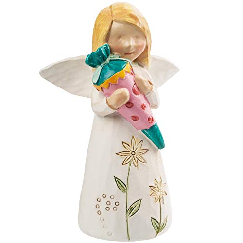 alles-meine.de GmbH Deko Figur - Engel/Schutzengel - mit Schultüte/Zuckertüte - 8,8 cm - aus Stein - Kunstharz/Polyresin - Glücksbringer für Schulkind - Schulanfang Schulei.. alles-meine.de GmbH Deko Figur - Engel/Schutzengel - mit Schultüte/Zuckertüte - 8,8 cm - aus Stein - Kunstharz/Polyresin - Glücksbringer für Schulkind - Schulanfang Schulei.. von alles-meine.de GmbH