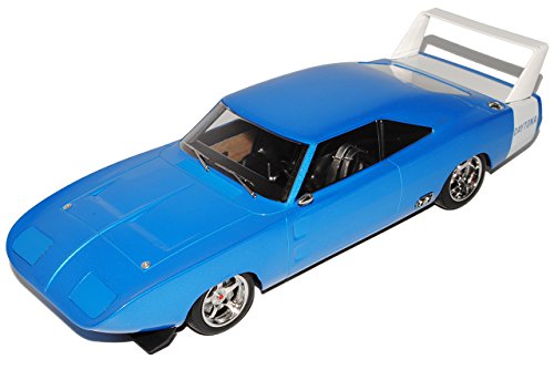alles-meine.de GmbH Dodge Charger Daytona Blau 1969 1/18 Greenlight Modell Auto mit individiuellem Wunschkennzeichen alles-meine.de GmbH Dodge Charger Daytona Blau 1969 1/18 Greenlight Modell Auto mit individiuellem Wunschkennzeichen von alles-meine.de GmbH