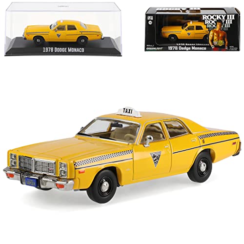 alles-meine.de GmbH Dodge Monaco 1978 City Cab Taxi Rocky III 1/43 Greenlight Modell Auto mit individiuellem Wunschkennzeichen alles-meine.de GmbH Dodge Monaco 1978 City Cab Taxi Rocky III 1/43 Greenlight Modell Auto mit individiuellem Wunschkennzeichen von alles-meine.de GmbH