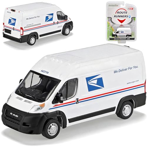 alles-meine.de GmbH Dodge Ram Promaster Transporter Kasten Weiss USPS Baugleich FIAT Ducato Citroen Jumper Peugeot Boxer 1/64 Greenlight Modell Auto mit individiuellem Wunschkenn.. alles-meine.de GmbH Dodge Ram Promaster Transporter Kasten Weiss USPS Baugleich FIAT Ducato Citroen Jumper Peugeot Boxer 1/64 Greenlight Modell Auto mit individiuellem Wunschkenn.. von alles-meine.de GmbH