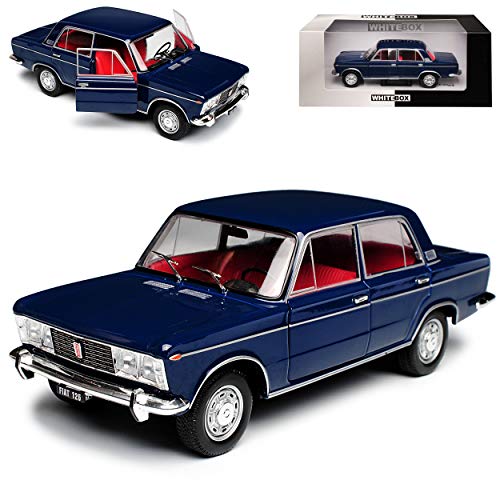 alles-meine.de GmbH FIAT 125 Special Limousine Blau 1967-1972 1/24 Whitebox Modell Auto mit individiuellem Wunschkennzeichen alles-meine.de GmbH FIAT 125 Special Limousine Blau 1967-1972 1/24 Whitebox Modell Auto mit individiuellem Wunschkennzeichen von alles-meine.de GmbH